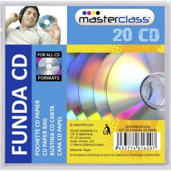 SET 20 FUNDAS CD PAPEL